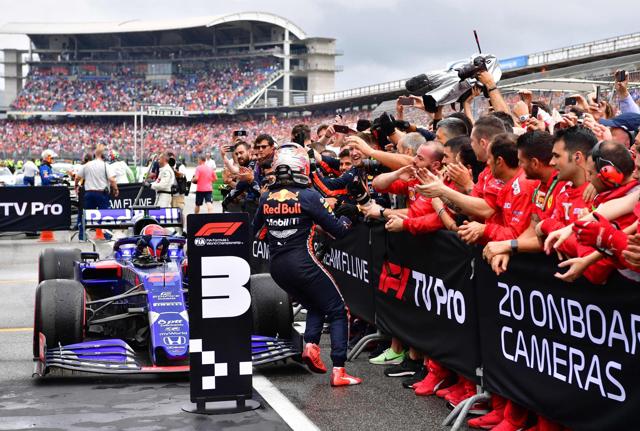 Verstappen (foto Lapresse) Verstappen (foto Lapresse)