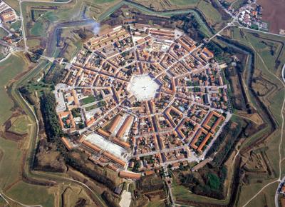 Vista Aerea di Palmanova (foto Comune di Palmanova) 2