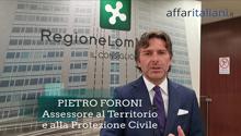 Regione Lombardia news: intervista a Pietro Foroni