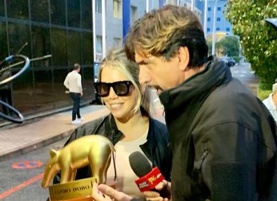 wanda nara tapiro striscia la notizia