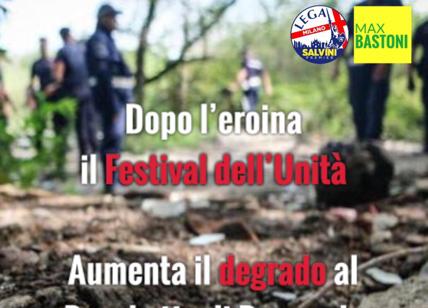 Lega choc: "Festival Unità dopo eroina aumenta degrado"