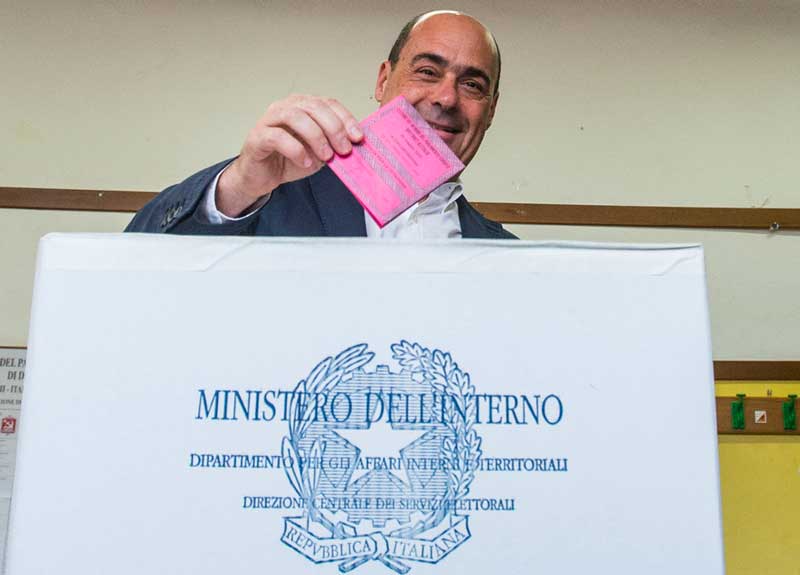 zingaretti elezioni