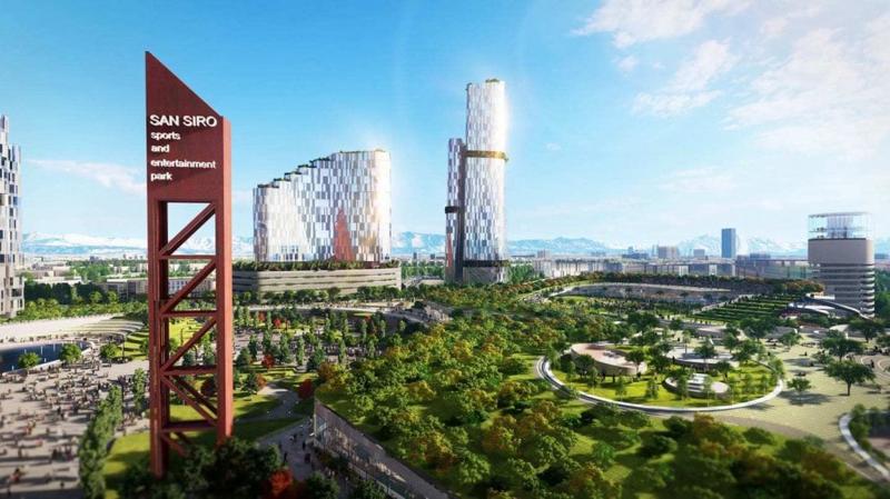 Nuovi rendering diffusi da Populous e da Manica-Sportium sono stati pubblicati sul sito dedicato al nuovo stadio di Milano. In attesa che sia stabilito quale dei due studi si aggiudicherà i lavori (previsto un nuovo incontro in settimana tra i vertici del Comune di Milano e rappresentanti di Inter e Milan), ecco alcune immagini che interessano in particolare quello che resterà del vecchio impianto. Che potrebbe essere interessato da una zip line che parte dall'alto del terzo anello e arriva sul prato, pareti da arrampicata, pista da jogging e skate park, campo da basket e palestra all'aperto, un parco giochi per i bambini e un'arena per performance artistiche, un nuovo museo.