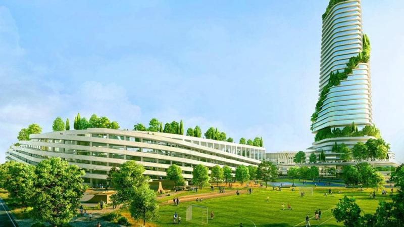 Nuovi rendering diffusi da Populous e da Manica-Sportium sono stati pubblicati sul sito dedicato al nuovo stadio di Milano. In attesa che sia stabilito quale dei due studi si aggiudicherà i lavori (previsto un nuovo incontro in settimana tra i vertici del Comune di Milano e rappresentanti di Inter e Milan), ecco alcune immagini che interessano in particolare quello che resterà del vecchio impianto. Che potrebbe essere interessato da una zip line che parte dall'alto del terzo anello e arriva sul prato, pareti da arrampicata, pista da jogging e skate park, campo da basket e palestra all'aperto, un parco giochi per i bambini e un'arena per performance artistiche, un nuovo museo.