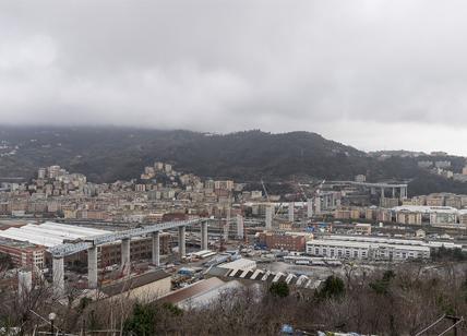 Genova, il cantiere per il nuovo viadotto sul Polcevera