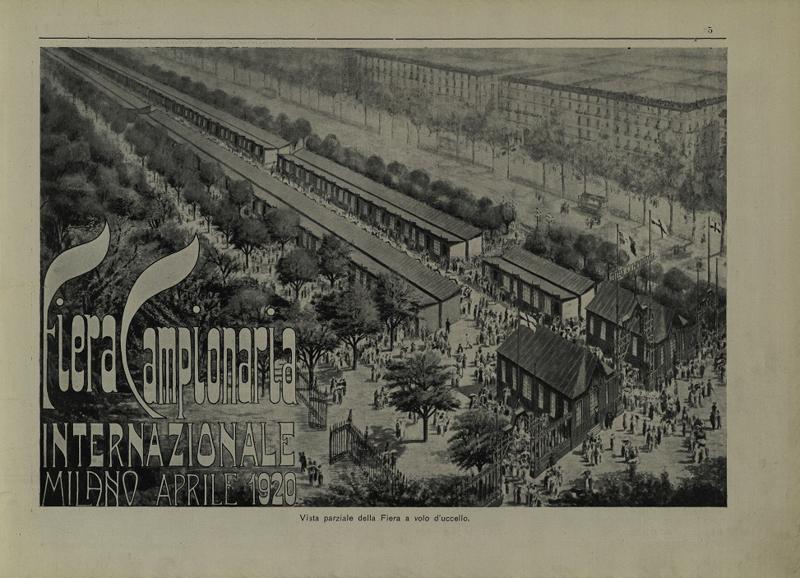 1920 - CARTOLINA PROMOZIONALE FIERA MILANO 1920 - CARTOLINA PROMOZIONALE FIERA MILANO