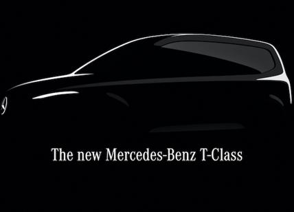 Mercedes Classe T, il teaser del nuovo city van