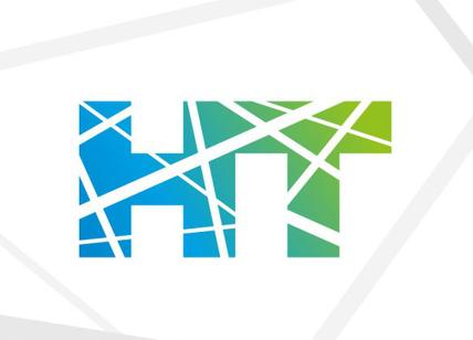 Nuovo logo di Human Technopole. Rappresenta acqua, vita e sostenibilità