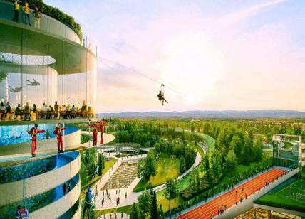 San Siro, tra zip line, skate park e aree giochi: i rendering. FOTO