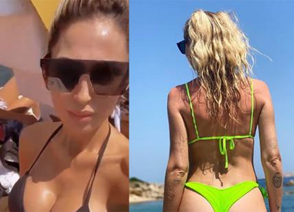 ANNA TATANGELO bikini: seno esplosivo. CHIARA FERRAGNI, lato B da sogno