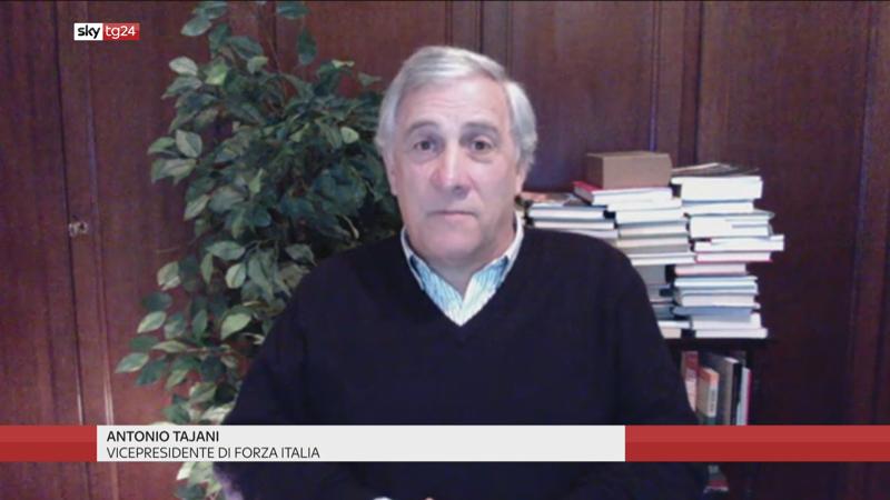 Antonio Tajani a Sky TG24 2