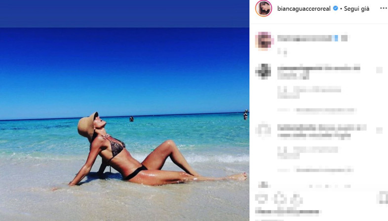 Bianca Guaccero (Instagram) Bianca Guaccero (Instagram)