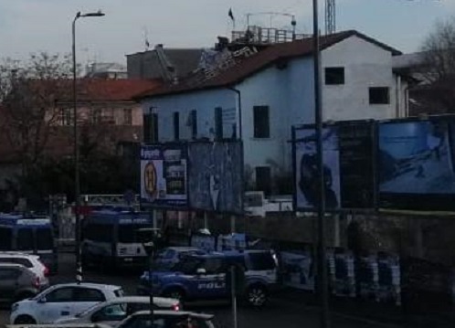 Sgombero al centro sociale Casa Brancaleone Sgombero al centro sociale Casa Brancaleone