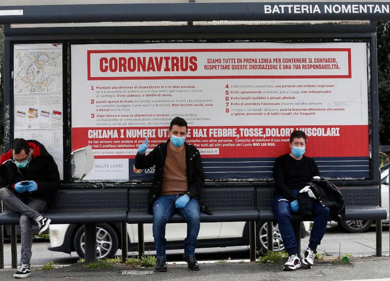 coronavirus roma