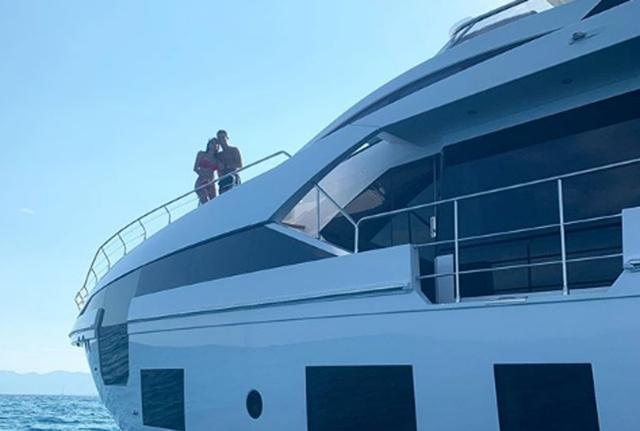 CRISTIANO RONALDO E GEORGINA RODRIGUEZ, IL NUOVO YACHT (INSTAGRAM) CRISTIANO RONALDO E GEORGINA RODRIGUEZ, IL NUOVO YACHT (INSTAGRAM)