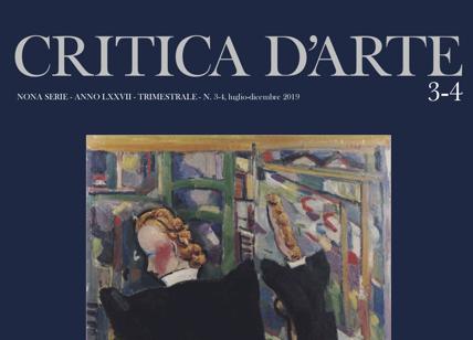 Critica d'arte, pubblicato il nuovo numero della rivista erudita