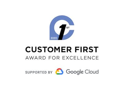 Customer First logo verticale