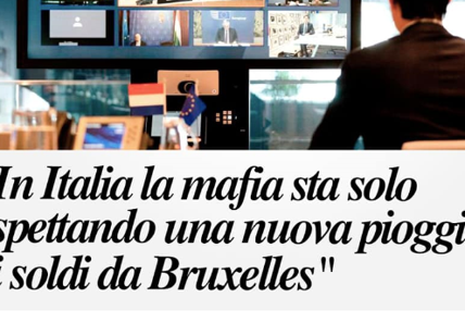 Coronavirus, "Mafia aspetta soldi da Ue". Di Maio: "Die Welt vergognoso"