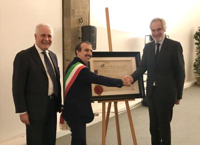 Eugenio Giani, Luca Milani, Charles Napoléon