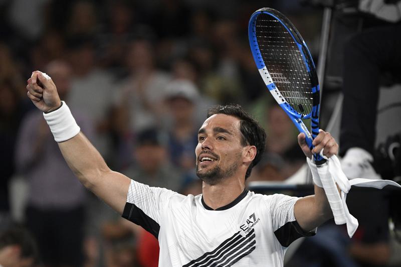 FABIO FOGNINI (foto Lapresse) FABIO FOGNINI (foto Lapresse)