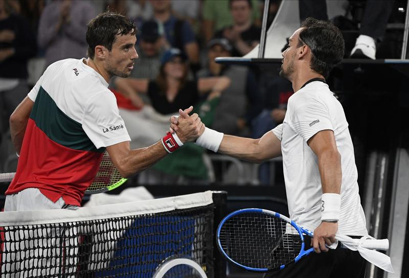 FABIO FOGNINI (foto Lapresse) FABIO FOGNINI (foto Lapresse)