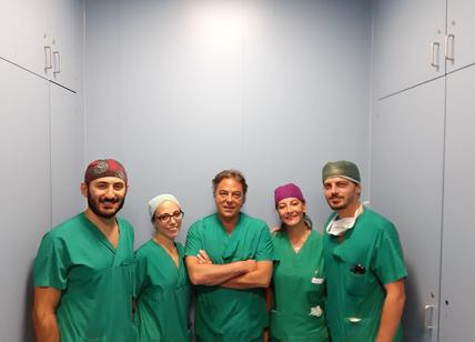 Chirurgia laparoscopica per rimuovere cisti ovariche in cardotrapiantata