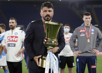 Coppa Italia al Napoli. Juventus-Sarri flop. Gattuso: "C'è un Dio del calcio"