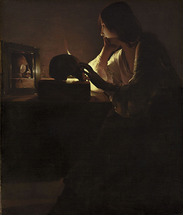 Georges de La Tour   Maddalena penitente,1635 1640   Gallery of Art,Washington D.C.,Stati Uniti