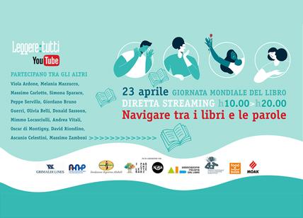 Giornata mondiale del libro, arriva la maratona culturale di "Leggere: tutti"