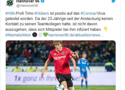 Coronavirus, primo calciatore positivo in Germania: Timo Hubers dell’Hannover