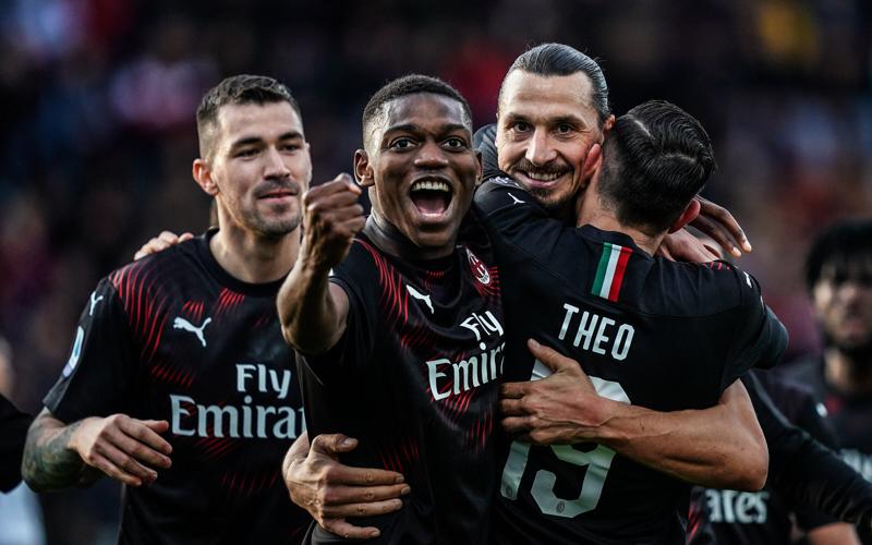 IBRAHIMOVIC, LEAO E ROMAGNOLI (foto Lapresse) IBRAHIMOVIC, LEAO E ROMAGNOLI (foto Lapresse)