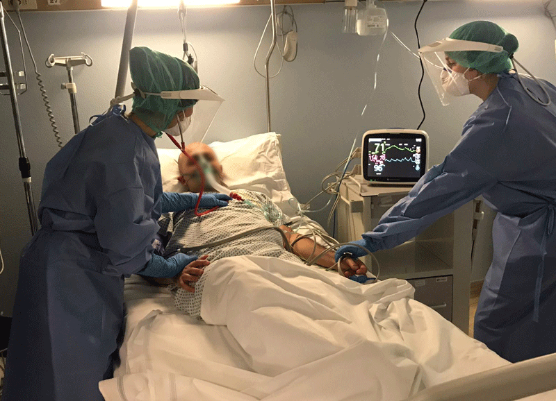 Il Reparto Covid-19 dell'ospedale Luigi Sacco di Milano, allestito dalla Fondazione Francesca Rava Il Reparto Covid-19 dell'ospedale Luigi Sacco di Milano, allestito dalla Fondazione Francesca Rava