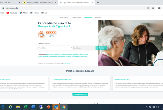 Covid-19 e anziani: EpiCura utilizza assistenza domiciliare e video-consulti