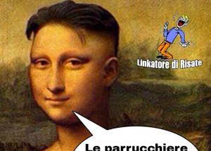 La Gioconda senza parrucchiere Taglio di capelli... fai da te