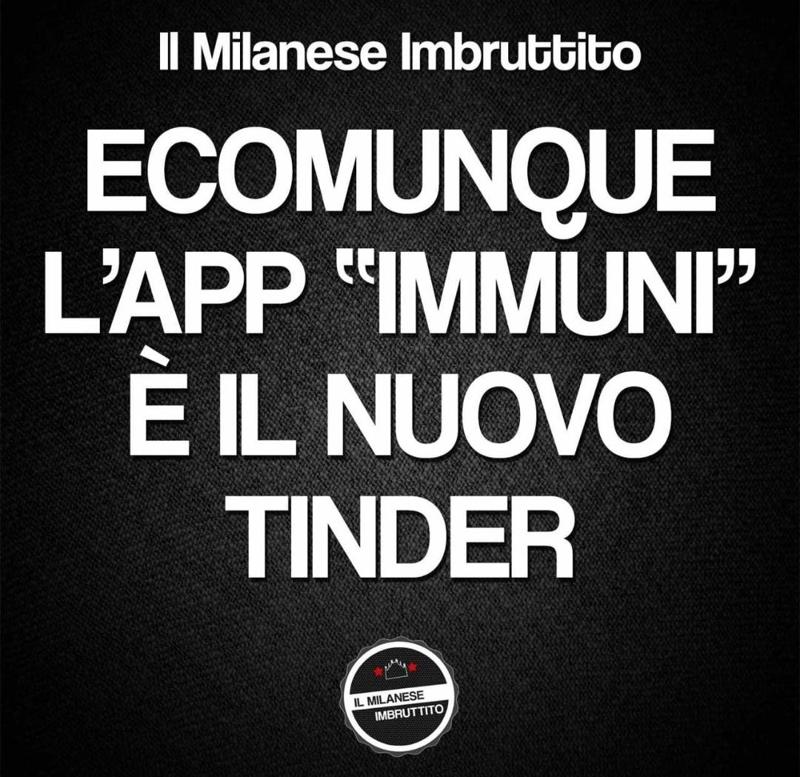 immuni tinder