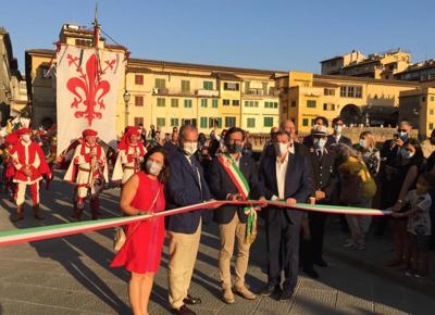 Inaugurazione Lungarno Acciaioli Firenze