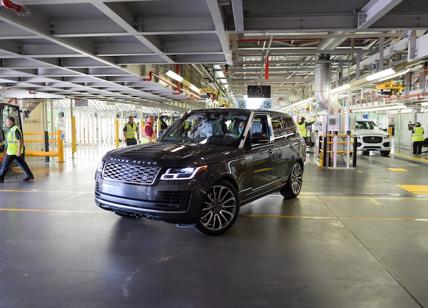 Prodotta la prima Range Rover secondo le norme sul distanziamento