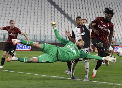 juventus milan donnarumma kessie