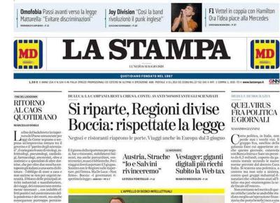 la stampa oggi