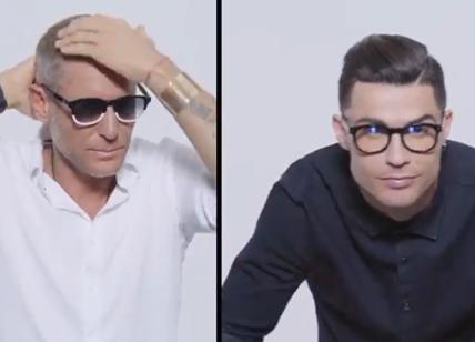 Cristiano Ronaldo e Lapo Elkann svelano i nuovi occhiali CR7Eyewear