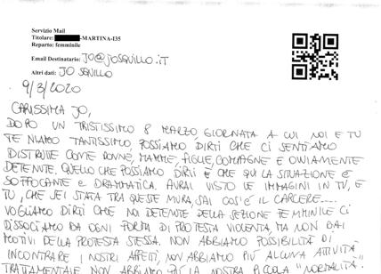 "Situazione soffocante e drammatica". La lettera da San Vittore di Martina