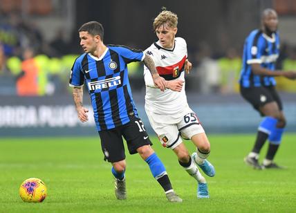 Inter-Genoa, Lukaku domina nella notte dei baby talenti Esposito e Rovella