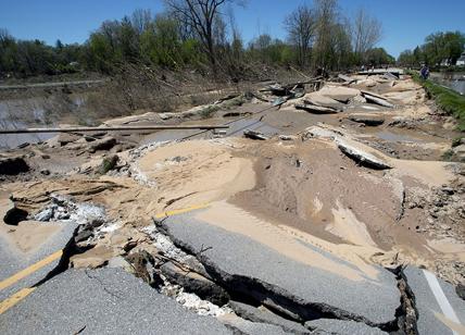 Usa, le immagini delle inondazioni che hanno devastato il Midwest