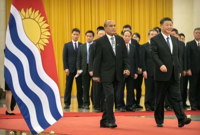 Maamau ricevuto da Xi Jinping a Pechino Maamau ricevuto da Xi Jinping a Pechino
