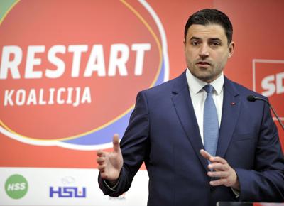 Croazia, il capogruppo dei socialdemocratici (Sdp) Davor Bernardić