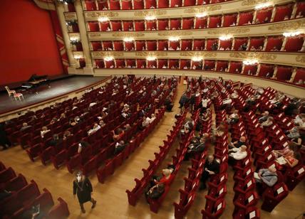 La Scala riapre dopo quattro mesi e omaggia Morricone. FOTO