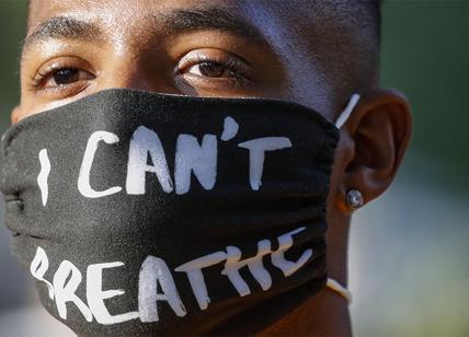 USA, marcia Black Lives Matter a Valley Stream