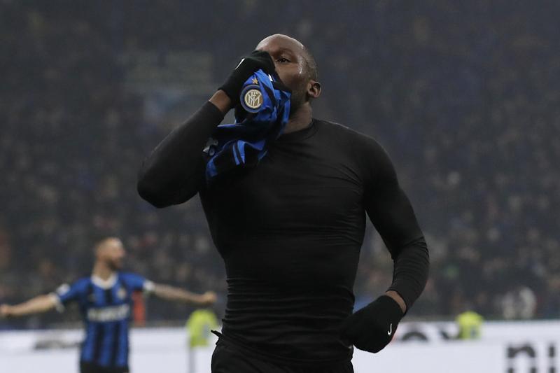 LUKAKU (foto Lapresse) LUKAKU (foto Lapresse)