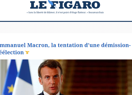 "Macron si vuole dimettere", da Parigi l'indiscrezione bomba. LEGGI