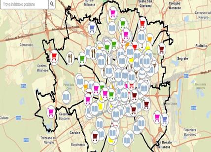 Coronavirus, ecco la mappa online dei negozi di vicinato di Milano